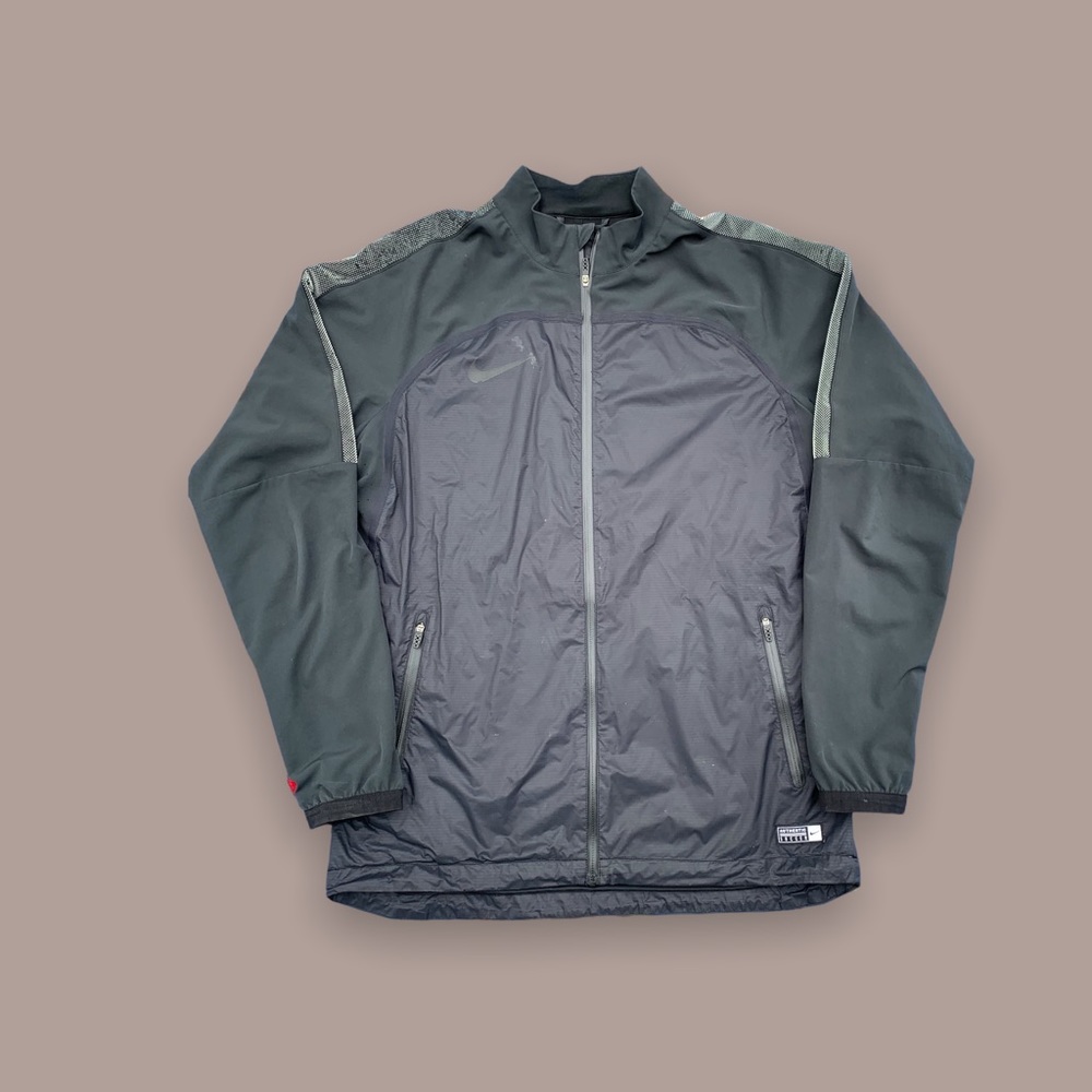 Nike Zip-Up soccer jacket.